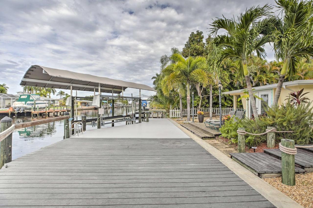 Waterfront Matlacha Home With Covered Boat Slip Esterno foto